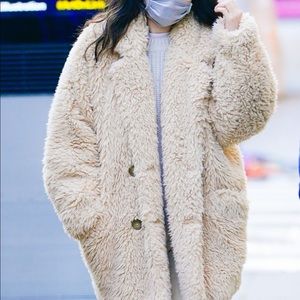Faux Fur Teddy Coat